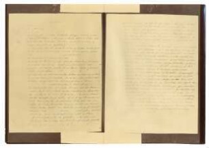 Fotografie des Testament von J. H. Insinger (?) (beide Seite), mit Anmerkungen