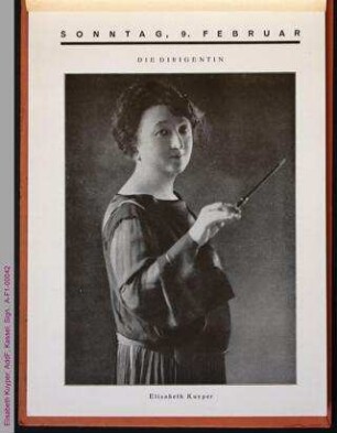Porträt von Elisabeth Kuyper