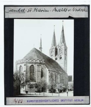 Stendal, Marienkirche : Außenansicht v. NO