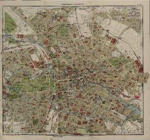 Schulkarte von Berlin