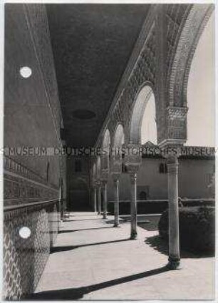 Granada, Alhambra, Patio de los Arrayanes (Myrtenhof)