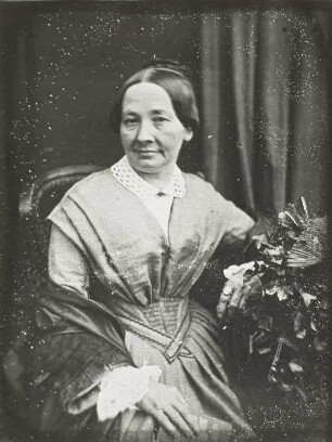 Damenbildnis : H. Krone, 1852
