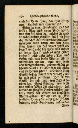 290-301, Sehet ihr nun, Geliebteste...