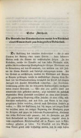 Concordat und Constitutionseid der Katholiken in Bayern : eine historische Denkschrift mit Benützung bisher unbekannter Actenstücke