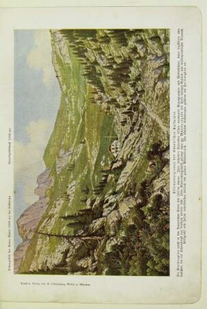 Pflanzenregionen der Bayerischen Kalkalpen