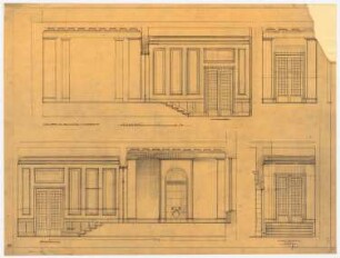 Kunsthandlung Eduard Schulte, Berlin: Vorraum: Wandansichten
