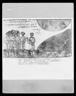 Codex Gr. 746 - Oktateuch — Josef und seine Brüder, Folio fol. 115 v