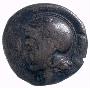 Münze, Didrachme, 1 Hälfte 4. Jahrhundert v. Chr.