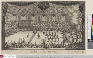 [Das Turnier; Combat à la barrière]