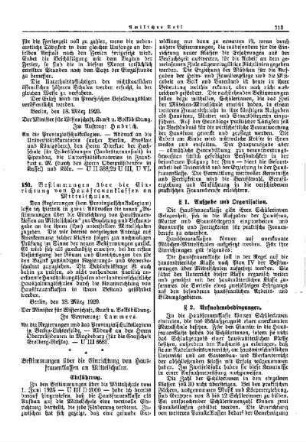 Bestimmungen über die Einrichtung von Hausfrauenklassen an Mittelschulen : [Amtlicher Teil]