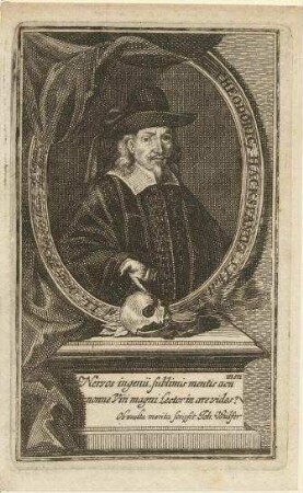 Theodor Hackspan, Professor der Theologie; geb. 1607; gest. 1659