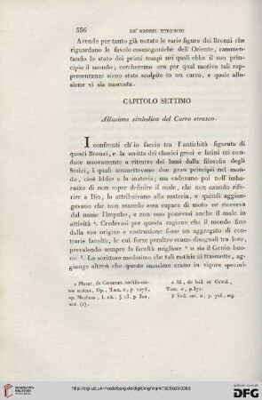 Capitolo settimo