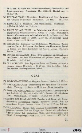 Glas (Nr. 170-205)