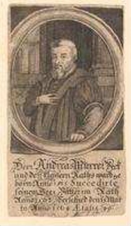 Andreas (d.Ä.) Murrer, Bäcker und des Kleinern Rats; geb. 1515; gest. 15. März 1564