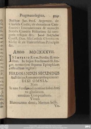 Anno MDCXXXVII.