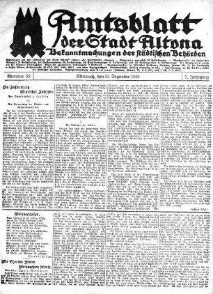 Nummer 52 : Mittwoch, den 23. Dezember 1925