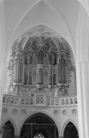 Wagner-Orgel der St. Marienkirche : Ansicht der Orgel