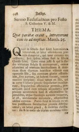 448-450, Quod in scholis fieri solet humaniorum ...