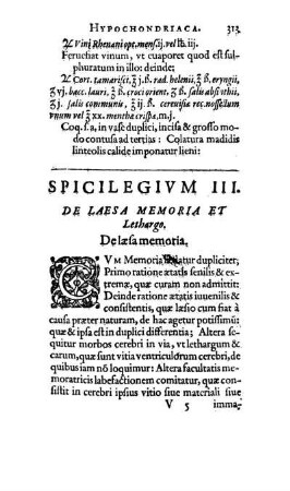De læsa memoria.