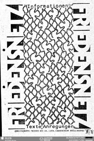 1988,6: Friedensnetz : Informationen, Texte, Anregungen