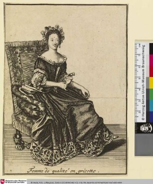 Femme de qualité en grisette
