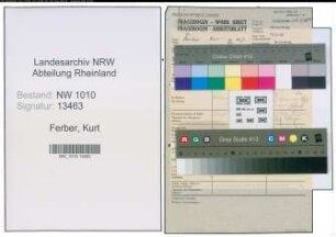Entnazifizierung Kurt Ferber , geb. 15.06.1907 (Stadt)