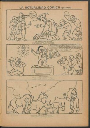 La actualidad cómica