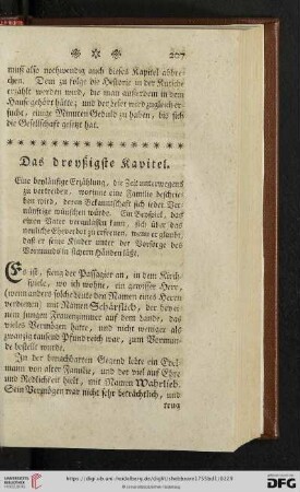 Das dreyßigste Kapitel