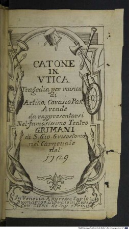 Catone in Utica