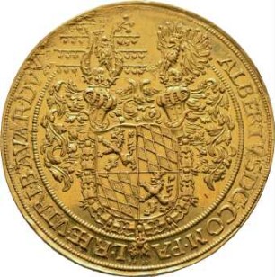 Medaille, 20 Dukaten, 1565