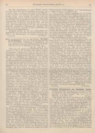 281-282 [Rezension] Elert, Werner, Der Kampf um das Christentum