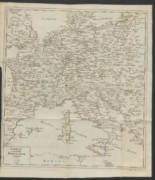 Europens neuerliche Republiken entworfen von C. A. M. 1799.