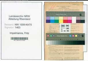 Entnazifizierung Fritz Impelmanns , geb. 20.12.1897 (Landwirt)