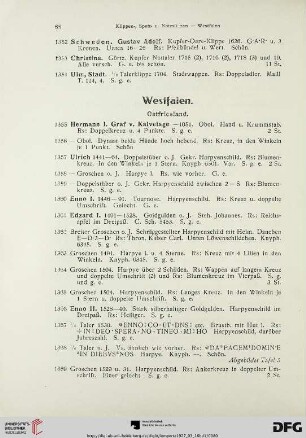 Westfallen (Nr. 1355-1498)