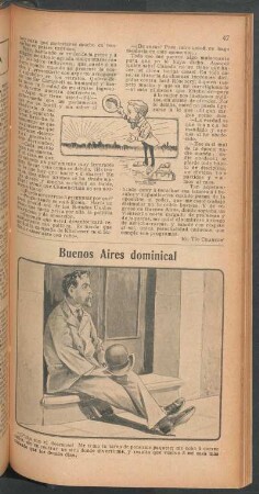 Buenos Aires dominical - [Viñeta cómica]