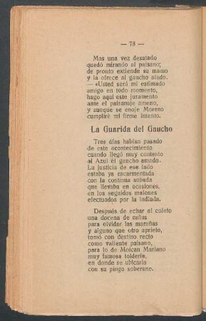 La guarida del gaucho