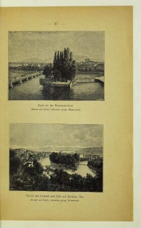Genf mit der Rousseau-Insel