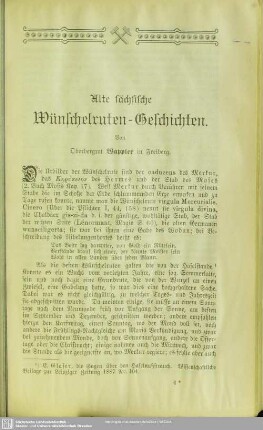 Alte sächsische Wünschelruten-Geschichten