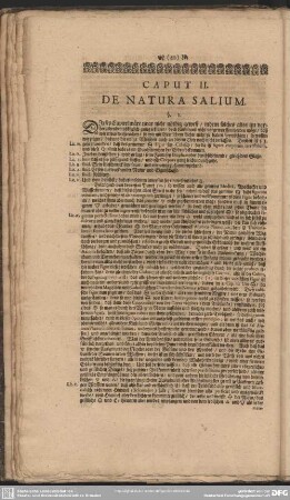 Caput II. De Natura Salium