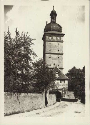 Dinkelsbühl. Segringer Tor, Außenseite