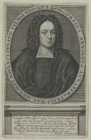Bildnis des Godofredus Arnoldus