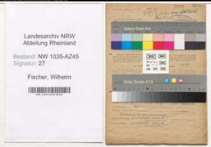 Entnazifizierung Wilhelm Fischer , geb. 01.09.1912 (Kriminalpolizist)