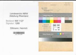 Entnazifizierung Heinrich Dittmann , geb. 00.00.0000 (Buchhalter)