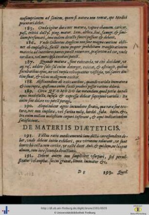 De materiis diaeteticis.
