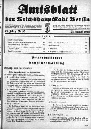 1938,35: Nr. 35, 28. August 1938