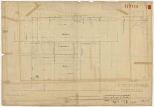 [Kesselhaus 3], Podest in Höhe der Hängebahn-Tragkonstruktion