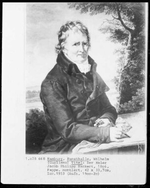 Der Maler Jacob Philipp Hackert