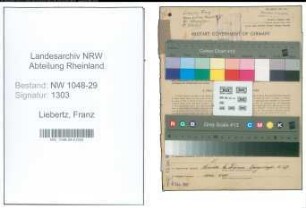 Entnazifizierung Franz Liebertz , geb. 05.08.1898 (Beamter)