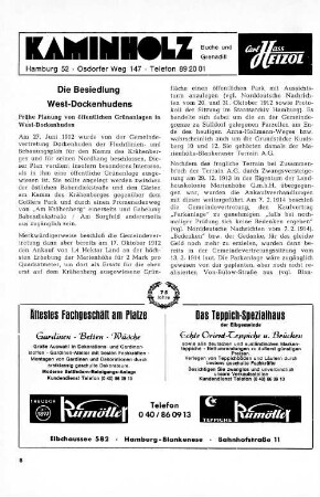Die Besiedlung West-Dockenhudens