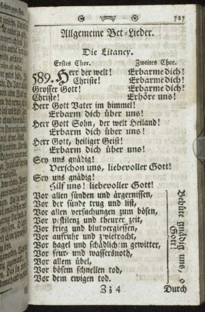 Allgemeine Bet-Lieder.